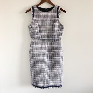 J. Crew Tweed Sleeveless Sheath Dress 4